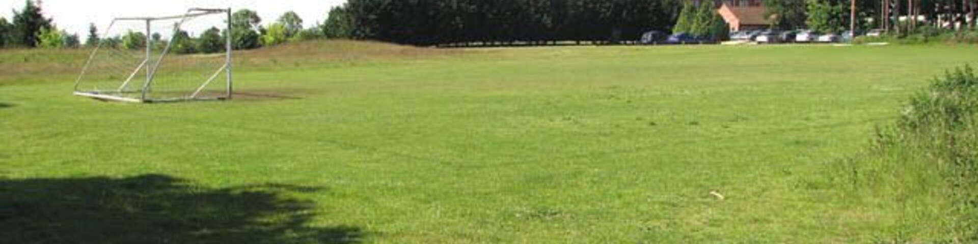 View across the football ground. View across the football ground adjoining Dunston Hall Hotel > 22536.