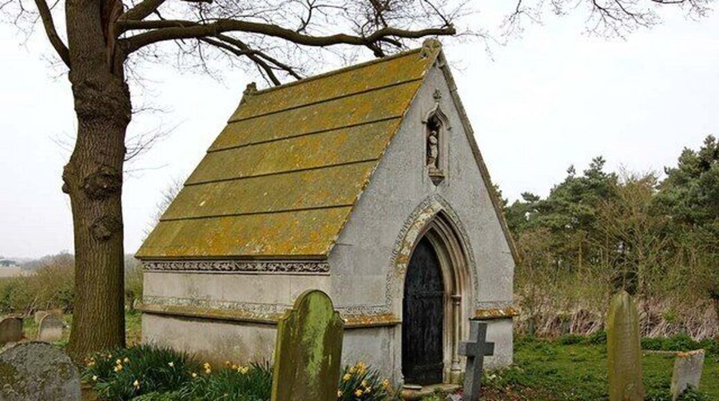 St Andrew, Kirby Bedon, Norfolk - Mausoleum in churchyard