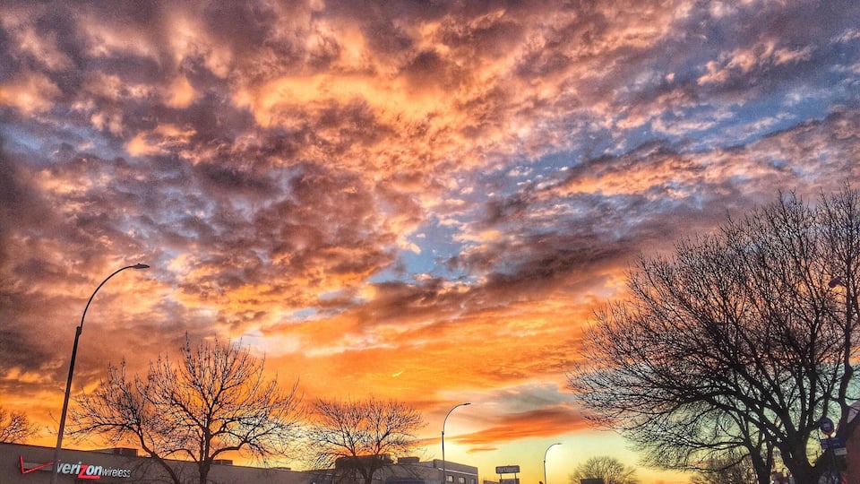 Day after #jonasblizzard2016. #iphone6 #I❤️NY #colorful #goldenhour #sunset. #snow
