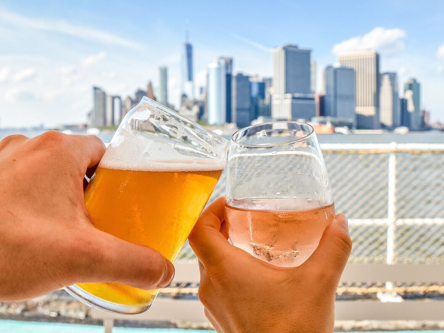 NYC is an incredible destination for solo female travelers. Not only is it walkable, it's one of the safest large cities in the US, and can be extremely budget-friendly. One inexpensive thing to do: take the $2 ferry to the car-free Governors Island and renting a bike or walking to take in gorgeous skyline views from a bar or one of the playful parks. 