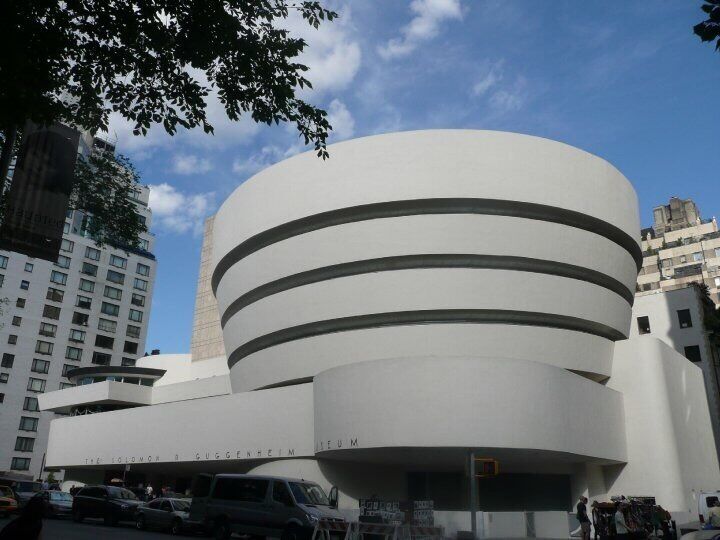 You've got to love a building that outshines the art inside...