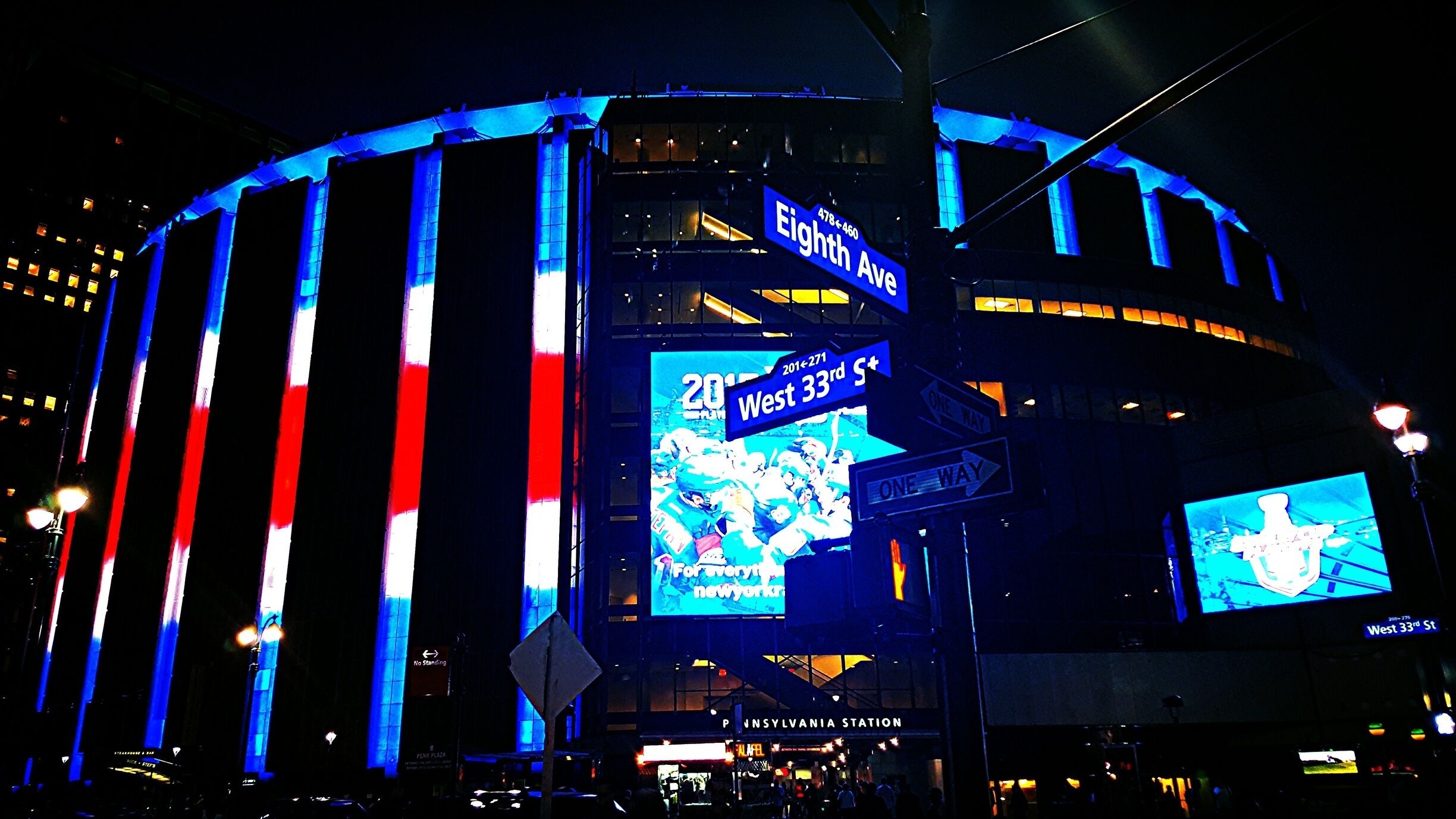 Madison Square Garden,Opening on February 11, 1968, it is the oldest and most active major sporting facility in theNew York metropolitan area.