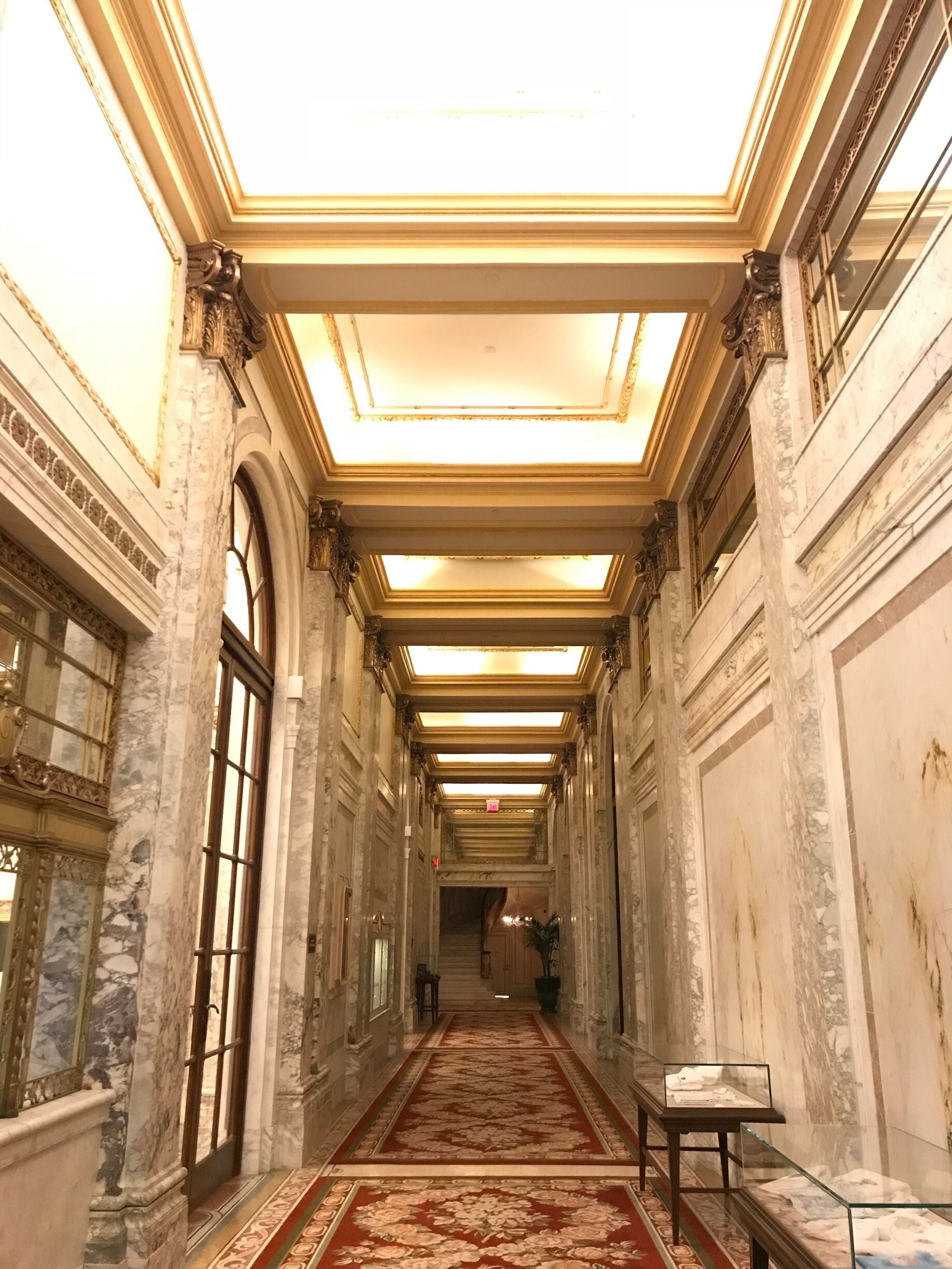 Still as luxurious as ever. Have a drink in the Palm Court or the bar above reception and take in the splendor! #lifeatexpedia #teamhomeaway 