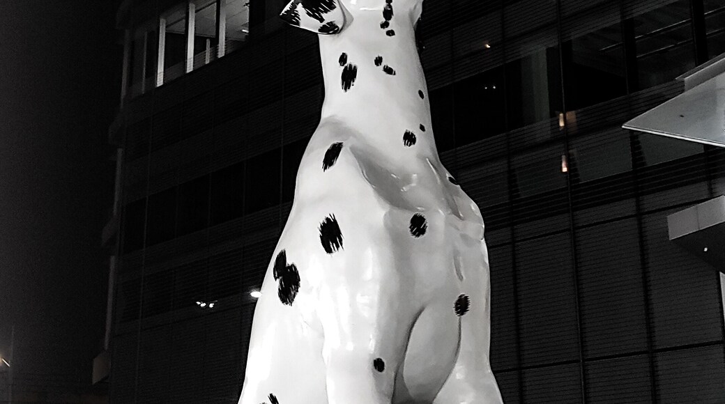 Front entrance to the hospital
