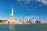 The Statue of Liberty is one of the most famous and recognized statues in the world. Dedicated in 1886, it was given to the United States from the people of France. The statue is an icon of freedom and a welcome to immigrants arriving from abroad.
Closed after September 11 for security reasons, the statue is now open to the public. Tickets for Liberty Island and to enter the statue can only be purchased from statuecruises.com. Access to the crown is limited, with tickets needing to be purchased several months ahead of time.
The 93-meter Statue of Liberty stands on a 47 meter pedestal for a total monument height of 93 meters (305 ft), making it the largest statue in the United States.