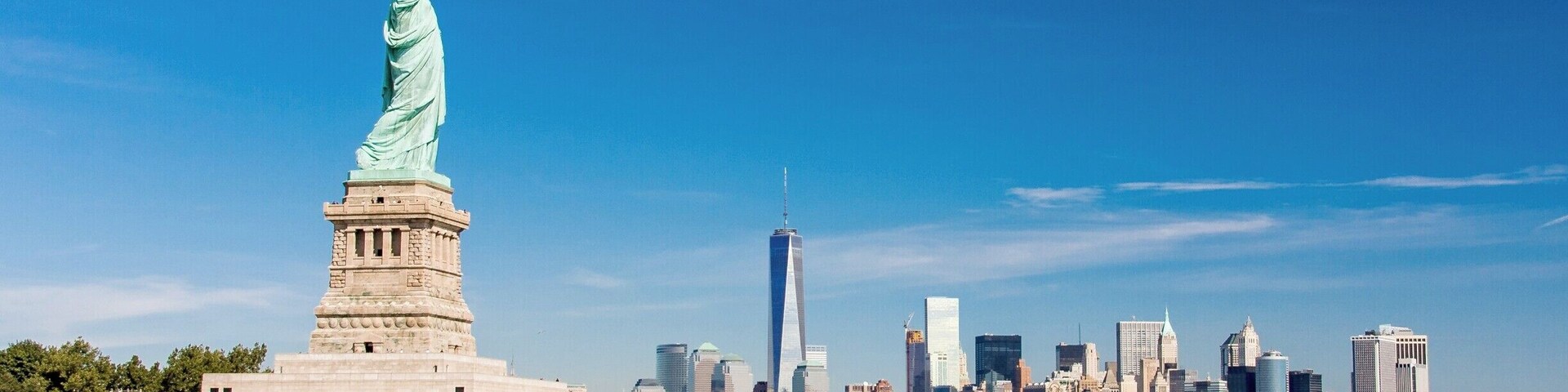The Statue of Liberty is one of the most famous and recognized statues in the world. Dedicated in 1886, it was given to the United States from the people of France. The statue is an icon of freedom and a welcome to immigrants arriving from abroad.
Closed after September 11 for security reasons, the statue is now open to the public. Tickets for Liberty Island and to enter the statue can only be purchased from statuecruises.com. Access to the crown is limited, with tickets needing to be purchased several months ahead of time.
The 93-meter Statue of Liberty stands on a 47 meter pedestal for a total monument height of 93 meters (305 ft), making it the largest statue in the United States.