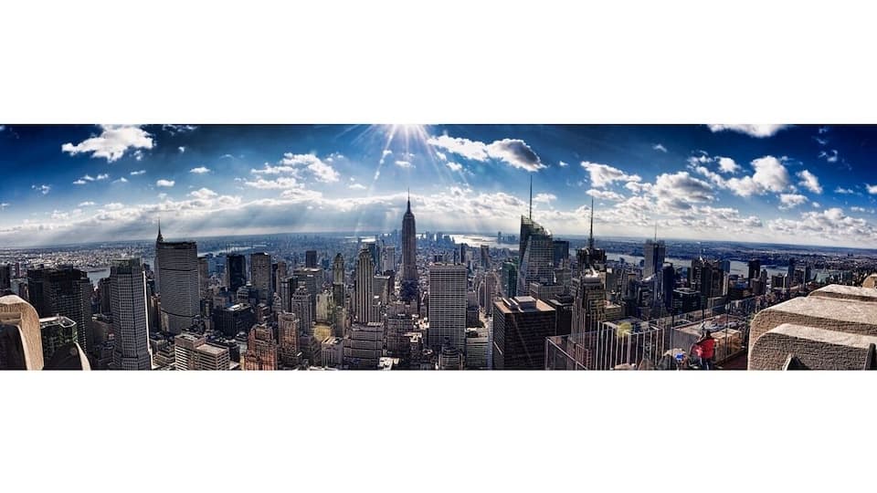 Top of the rock it's the best view of NYC.
#architecture