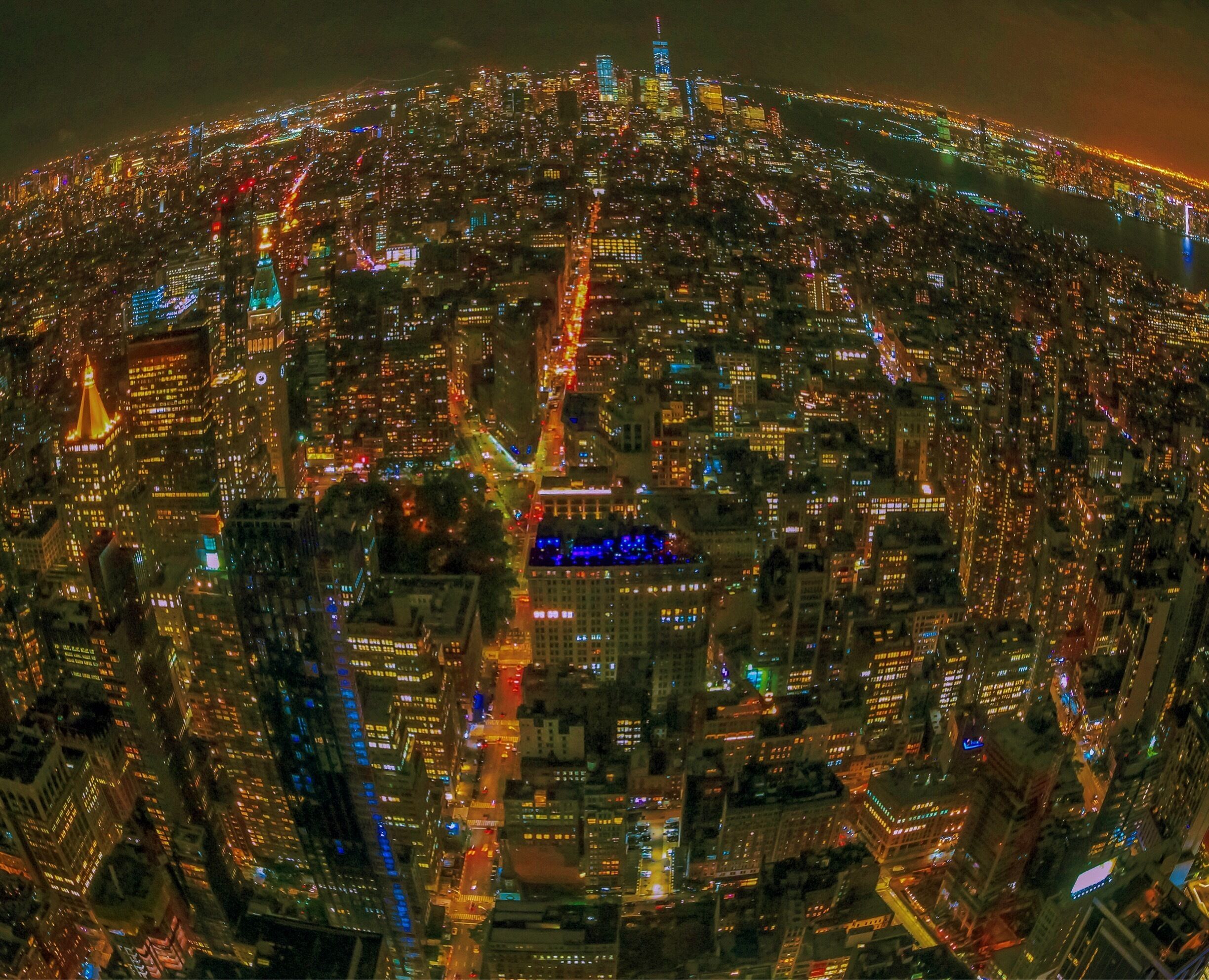 Views from Empire State Building are marvelous. #newyorkcity #skylineviews #TroveOn #Manhattan #EmpireStateBuilding