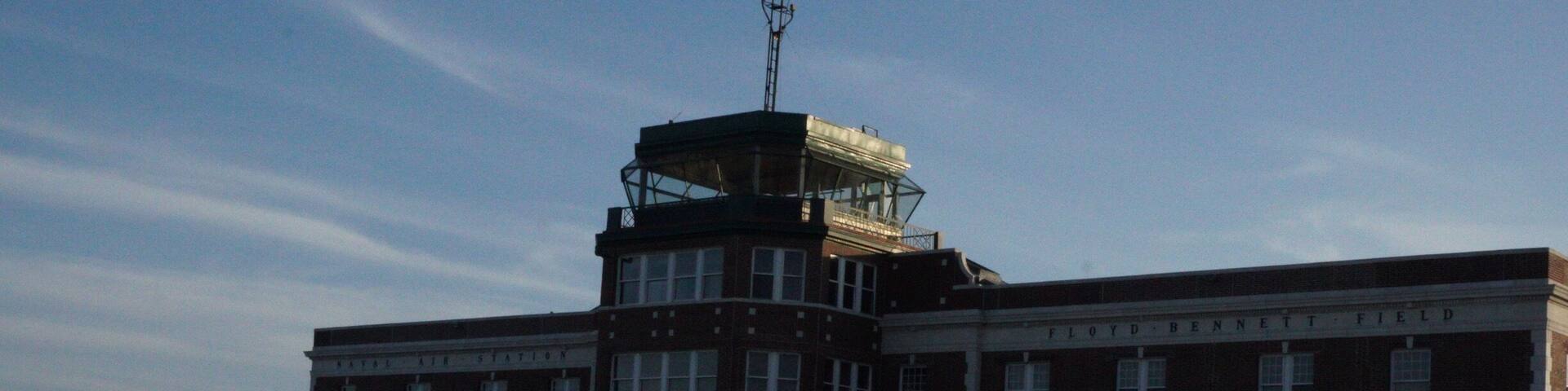 Old terminal at NYC old airport