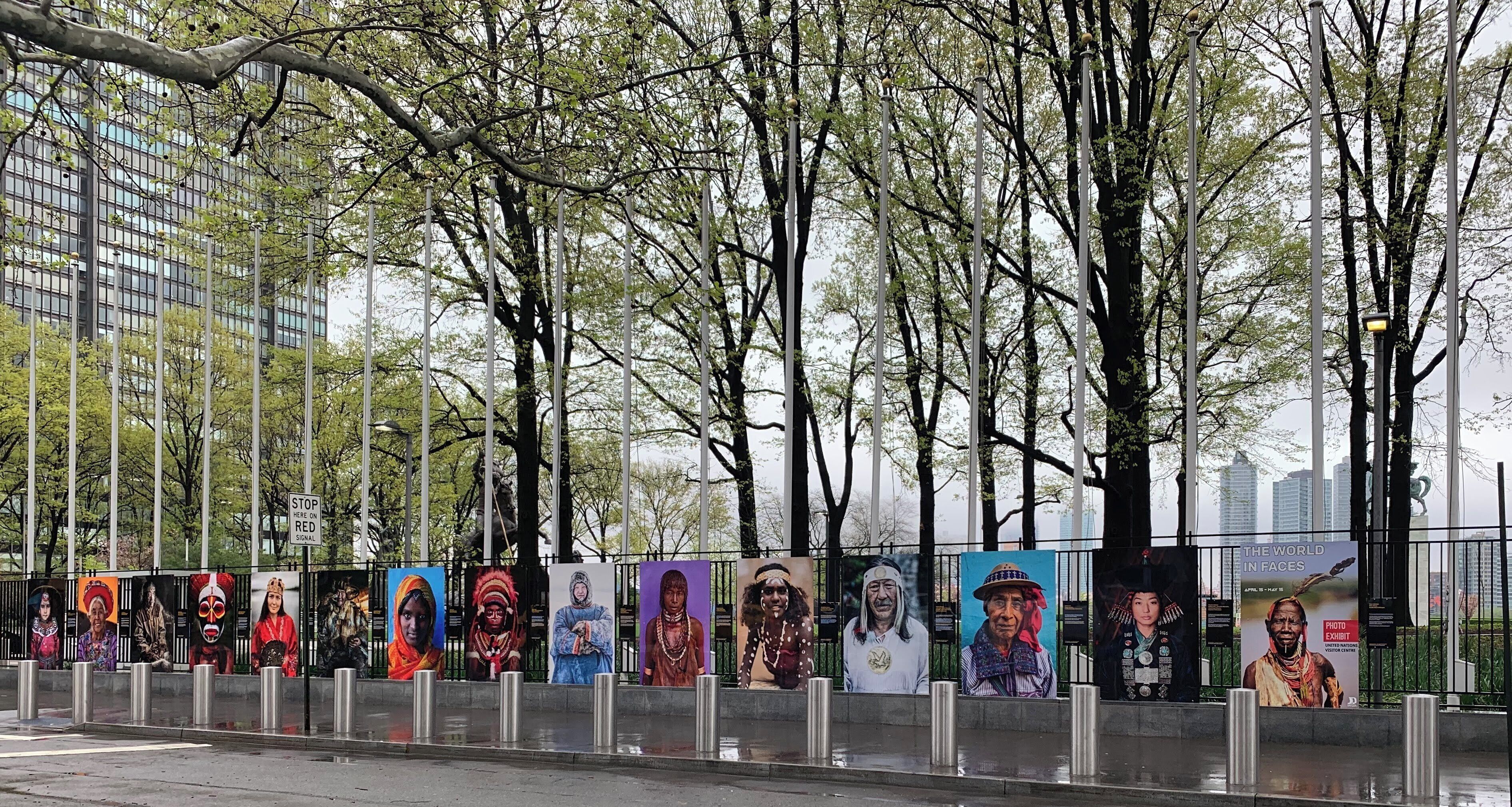 The world in faces...an exhibition now showing at the United Nations Headquarters in #NewYork #CULTURE
