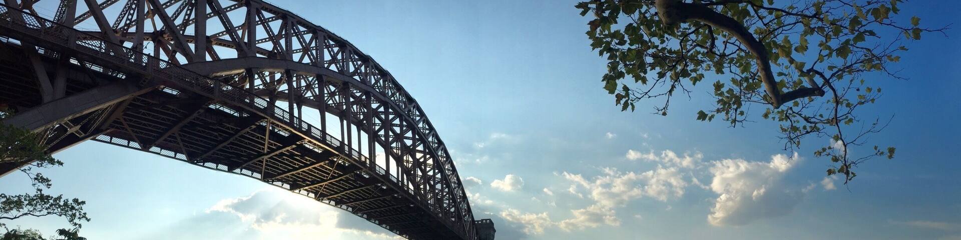 1st time here. Trying to get a shot of NYC during sunset. #sunset #cityscape #iphone6