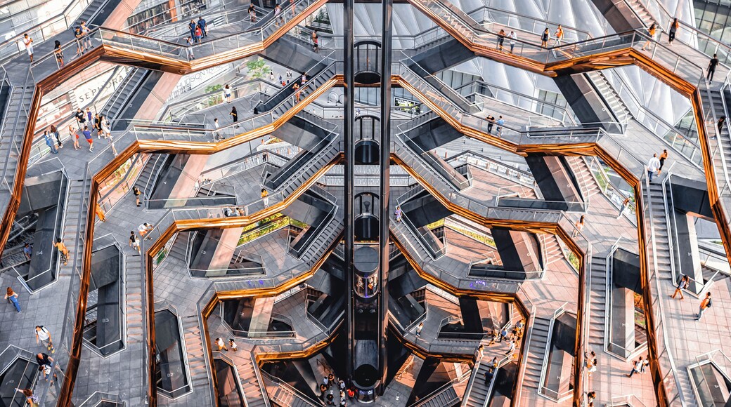 Vessel is a structure and landmark which was built as part of the Hudson Yards Redevelopment Project in Manhattan, New York City.
It is free to visit it, but you have to book your visit in advance since there is no ticket booth at the site. Entrance is managed by hours but you can also buy a $10 flex ticked that will allow you to visit the structure any hour the day you have selected.
The Vessel is near to the High Line, Chelsea Market, Times Square, and other important landmarks, so expect crowds.
#NYC #Travel #Vessel #Trovember