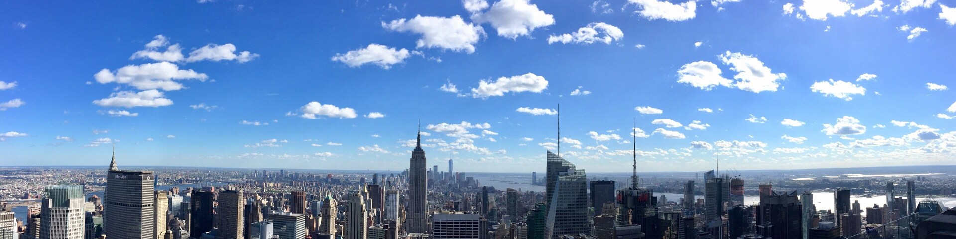 Say hi to fellow viewers at the Empire State from Top of the Rock #LifeAtExpediaGroup #TopoftheRock