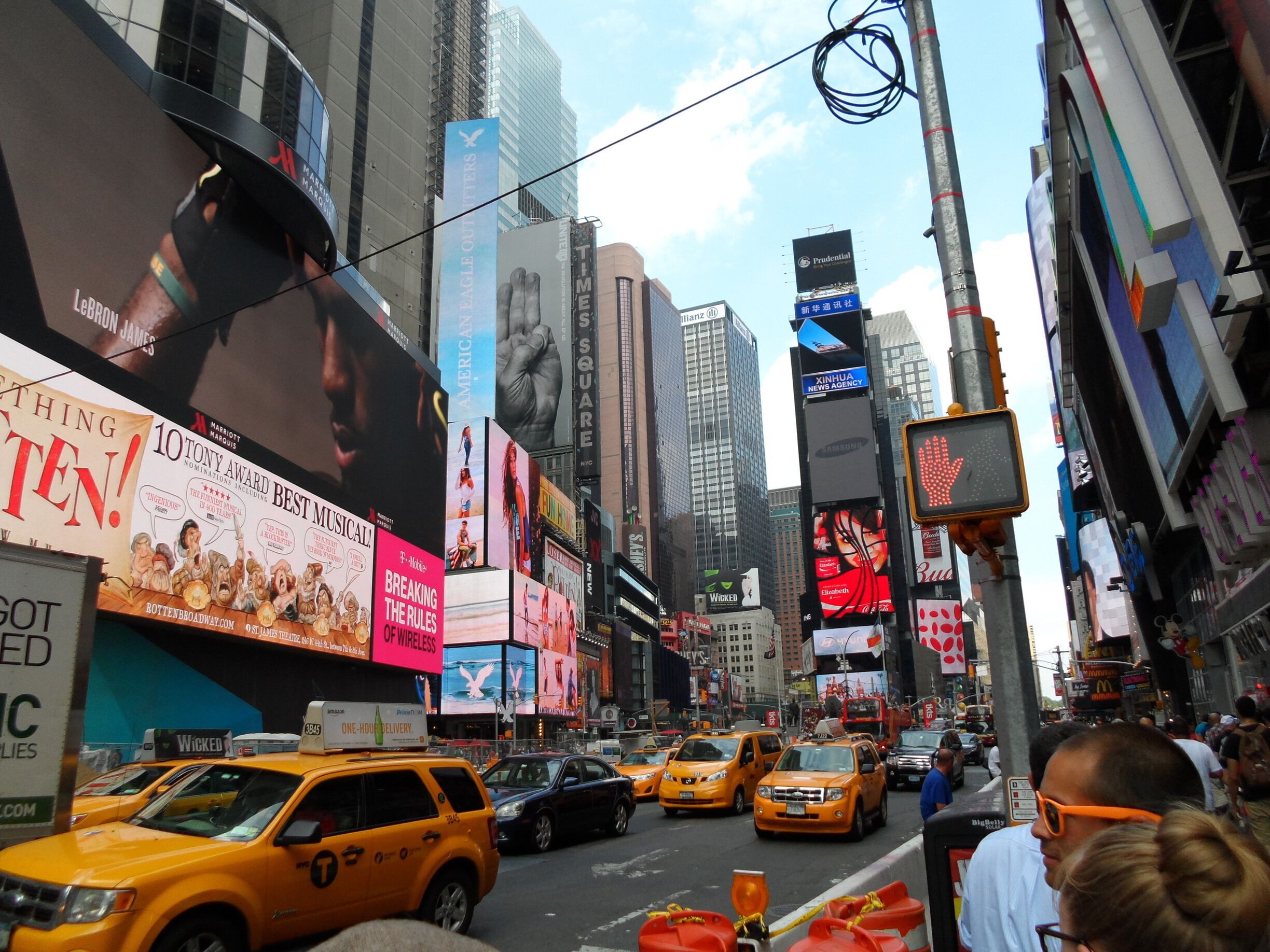 Quite literally the city that never sleeps. 