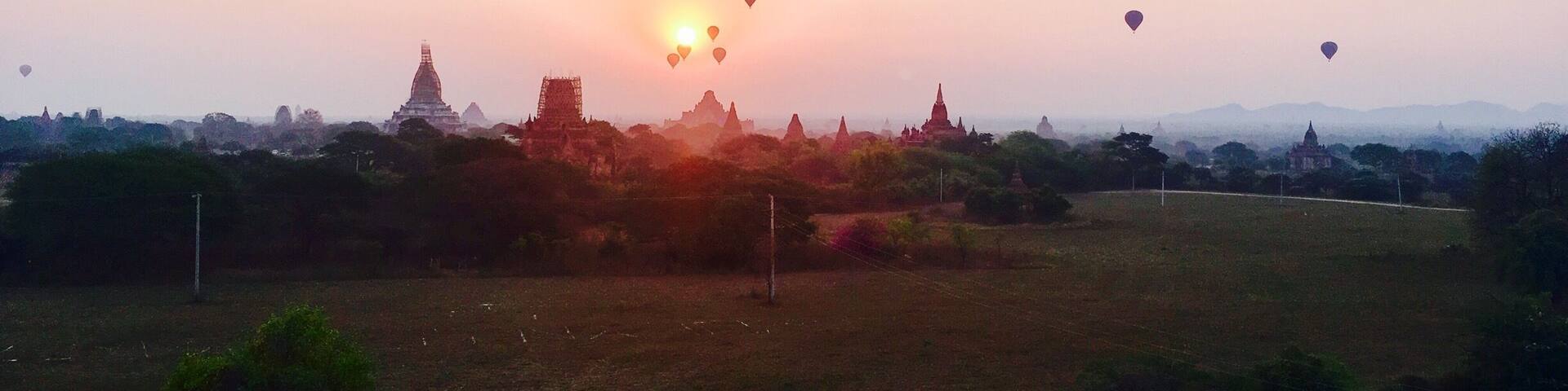 Secret temple for sunrise views
