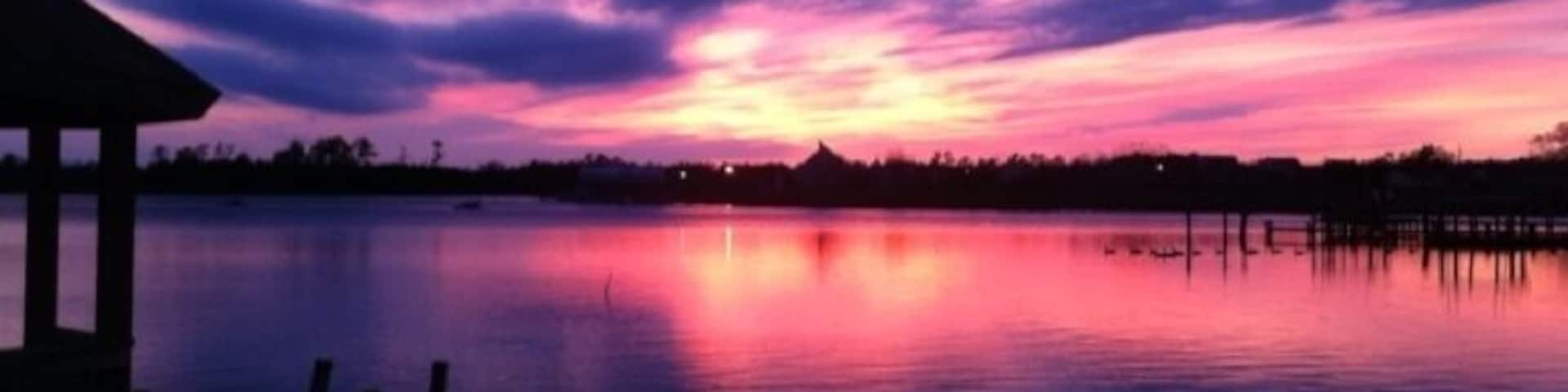 Sunset from Wilson Bay Park