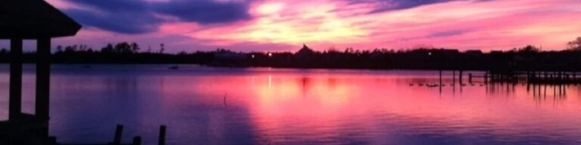 Sunset from Wilson Bay Park