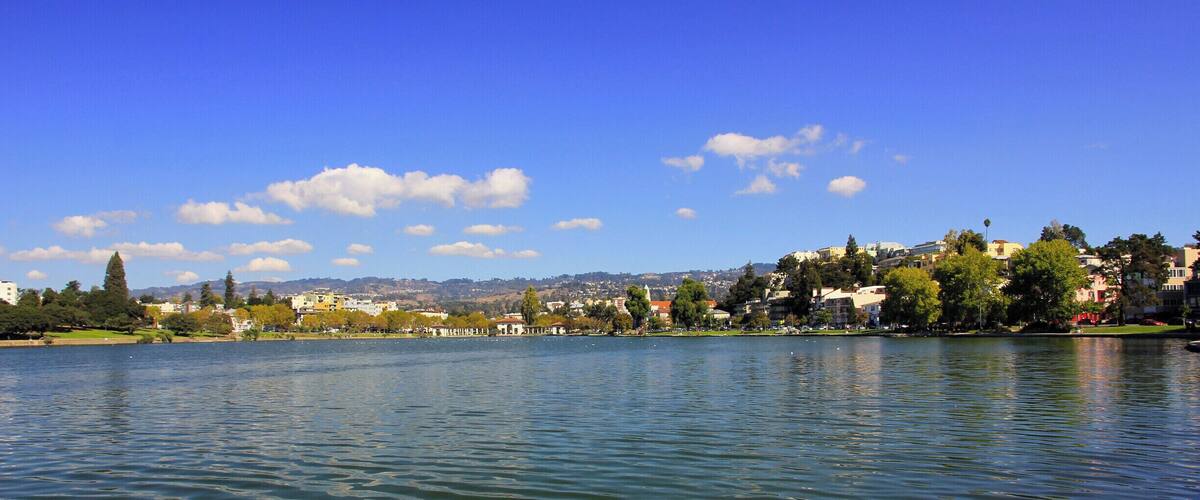 Beautiful day for a walk around the lake