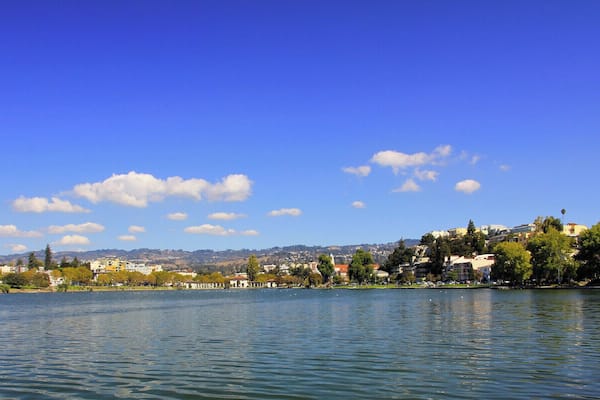 Beautiful day for a walk around the lake