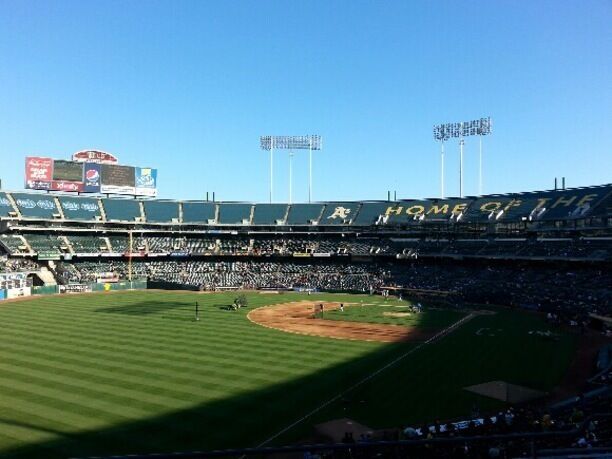 MLB A's taking on the Rangers