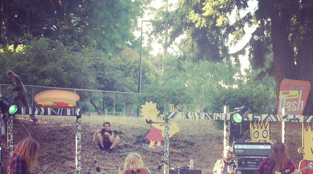 Fuzz (feat. Ty Segall) plays at Burger Records' "Burger Boogaloo" festival at Mosswod Park in July, 2013. This festival was pretty small, and a whole lot of fun in the sun!