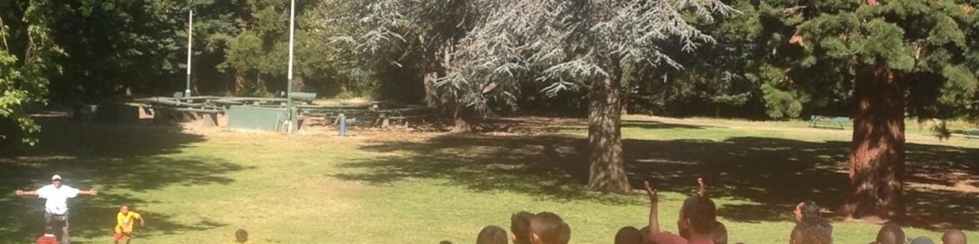 I LOVE SUMMER! So do thes little people on their first day of camp! Such a pretty park, gorgeous trees, lots of activities and a great pool!