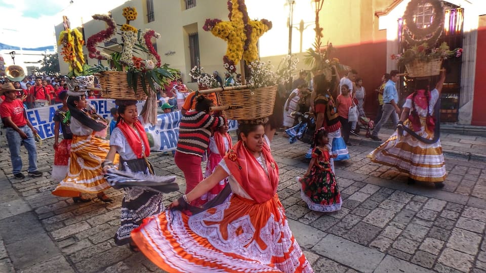 Oaxaca puts its culture on display regularly with colorful and lively processions. While these can happen just about anywhere in the city, the pedestrian street known as the Alcalá is your best bet to witness and join in. Just listen for the sounds of firecrackers and horns and you'll be sure to find the party.
#cultural #culture photo contest #mexico