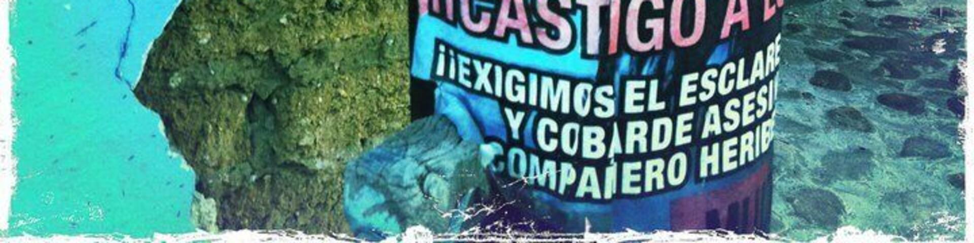 I love these political posters in #oaxacacity #oaxaca #vivamexico #streetart