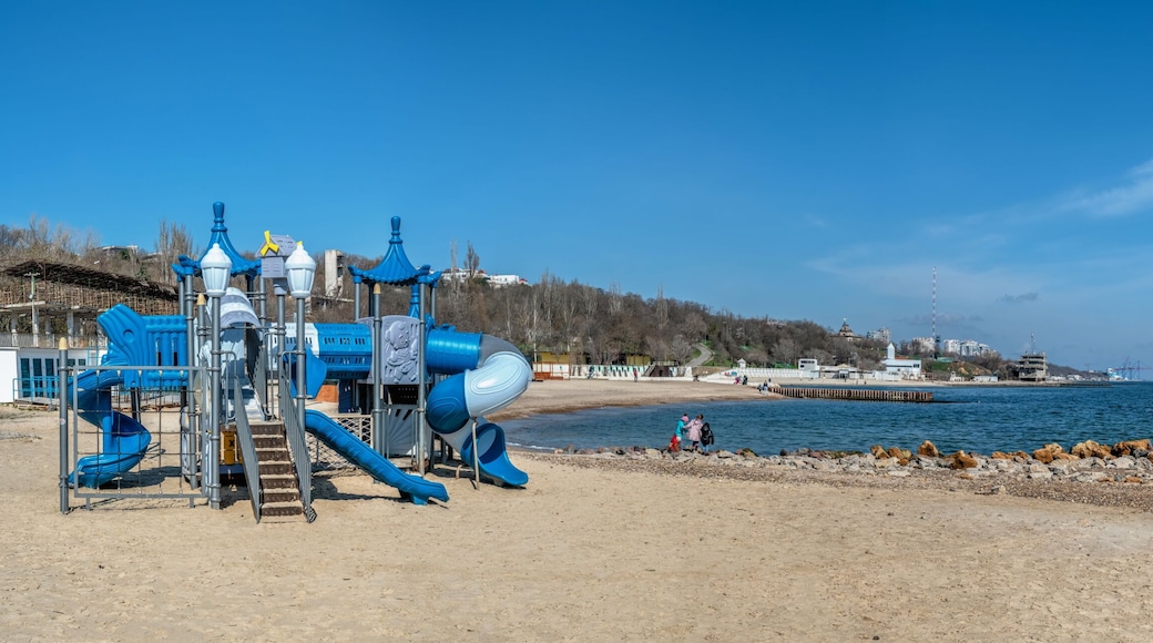 Wild Beach in Odessa, Ukraine