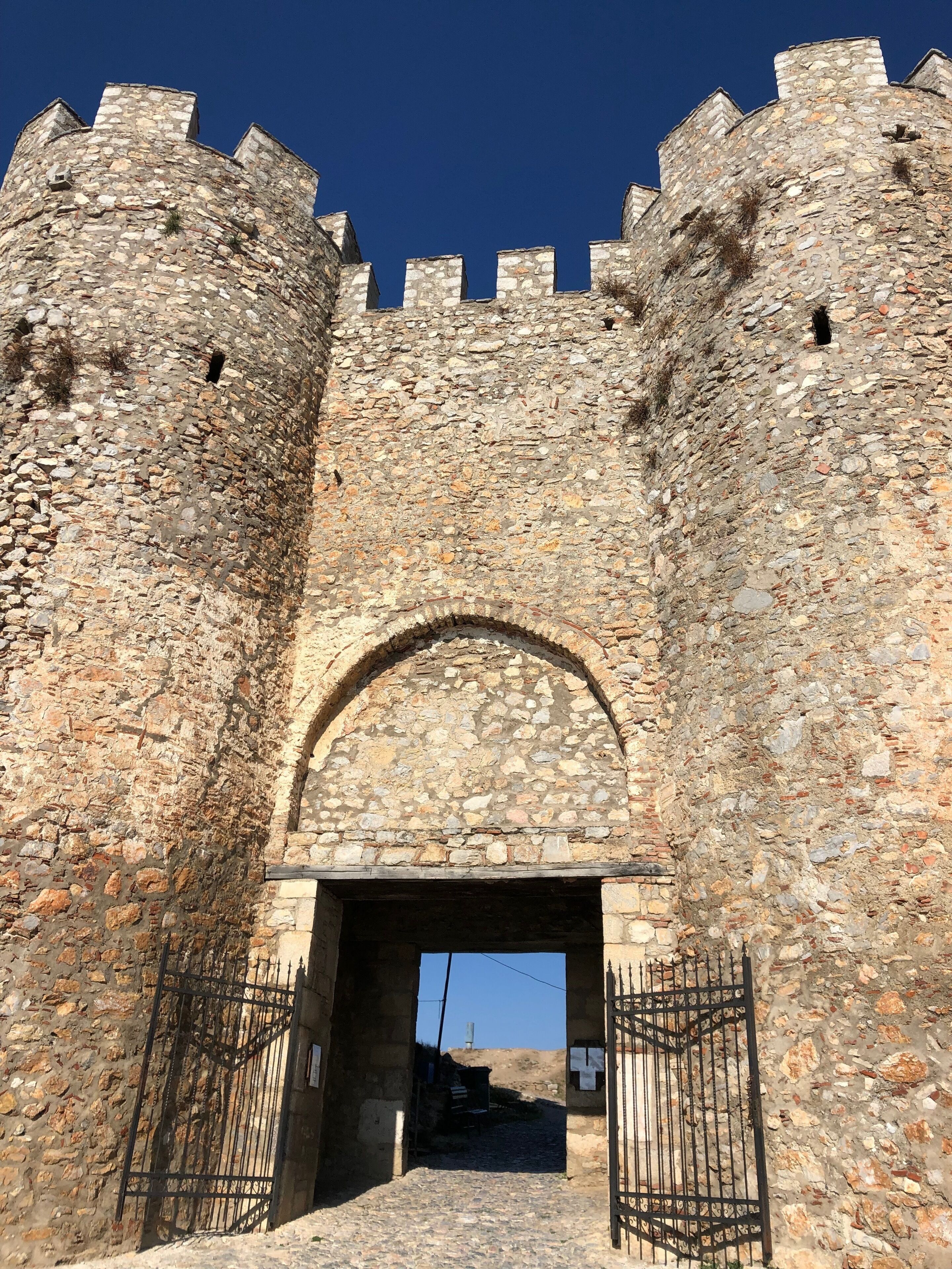 The fortress entrance; they don’t accept euro or credit card here. So make sure you have local currencies to go in