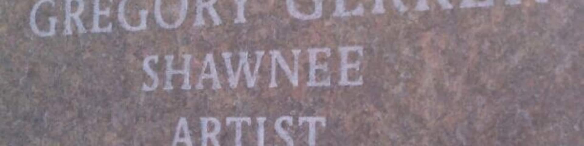 My favorite oklahoma artist on the Oklahoma hall of fame monuments.