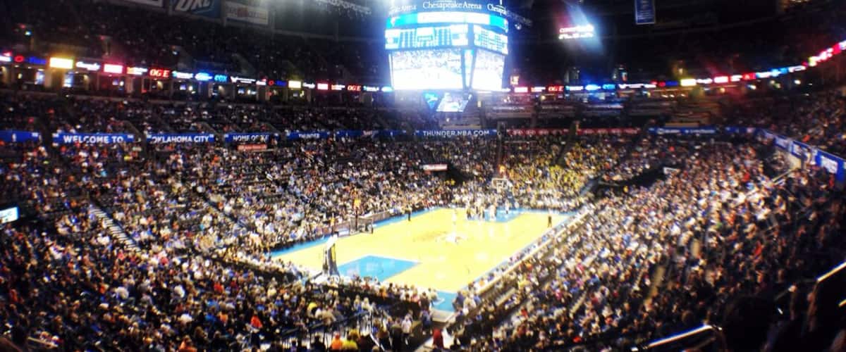 Thunder Basketball games are always a blast!