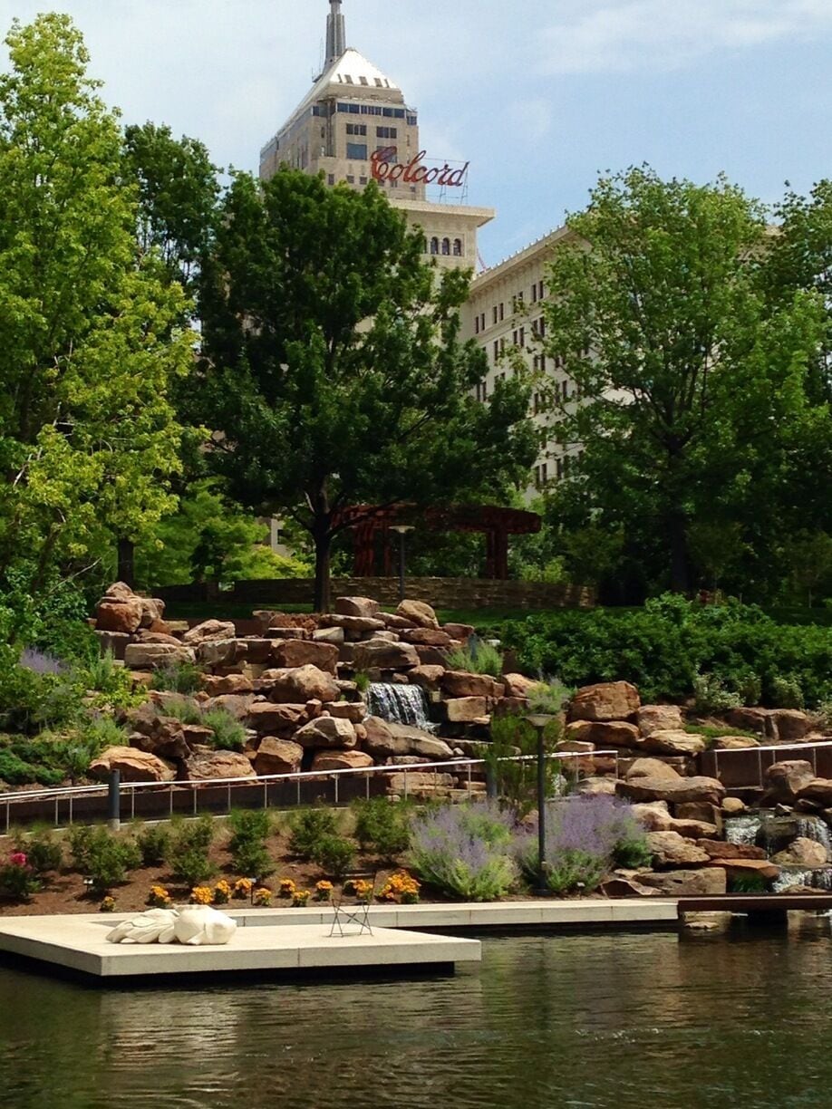 Myriad Botanical Gardens. OKC