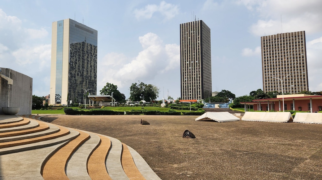 Beautiful skyline of Abidjan Plateau
