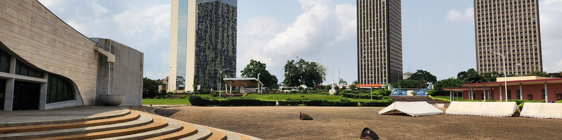 Beautiful skyline of Abidjan Plateau