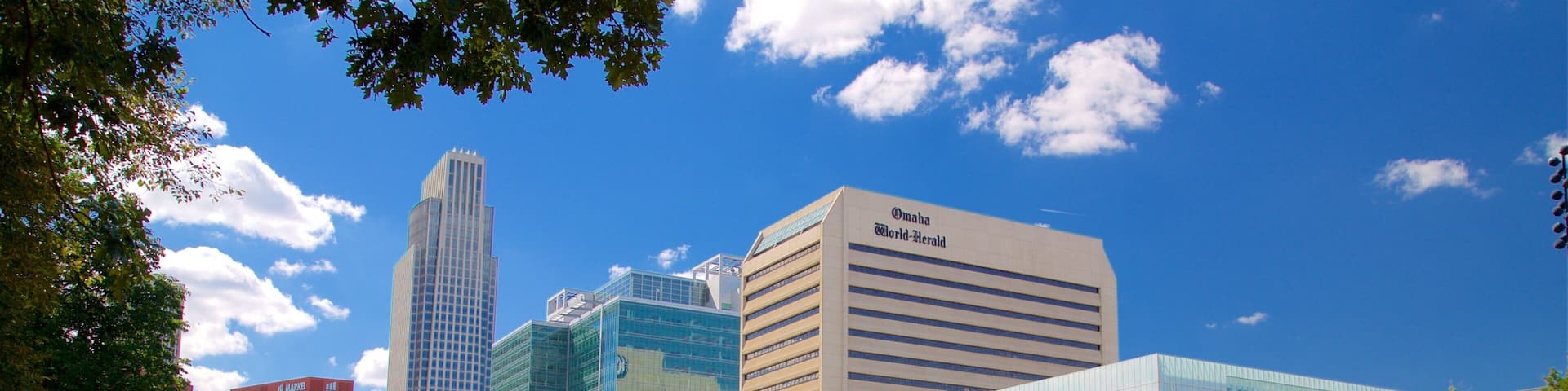 Omaha che include città, fiume o ruscello e casa a torre