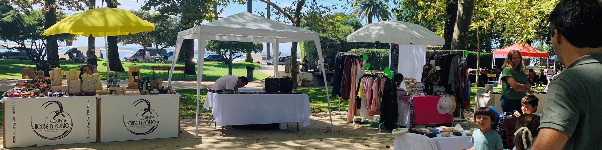 Sunday market with local handmade products.Amazing for special souvenirs