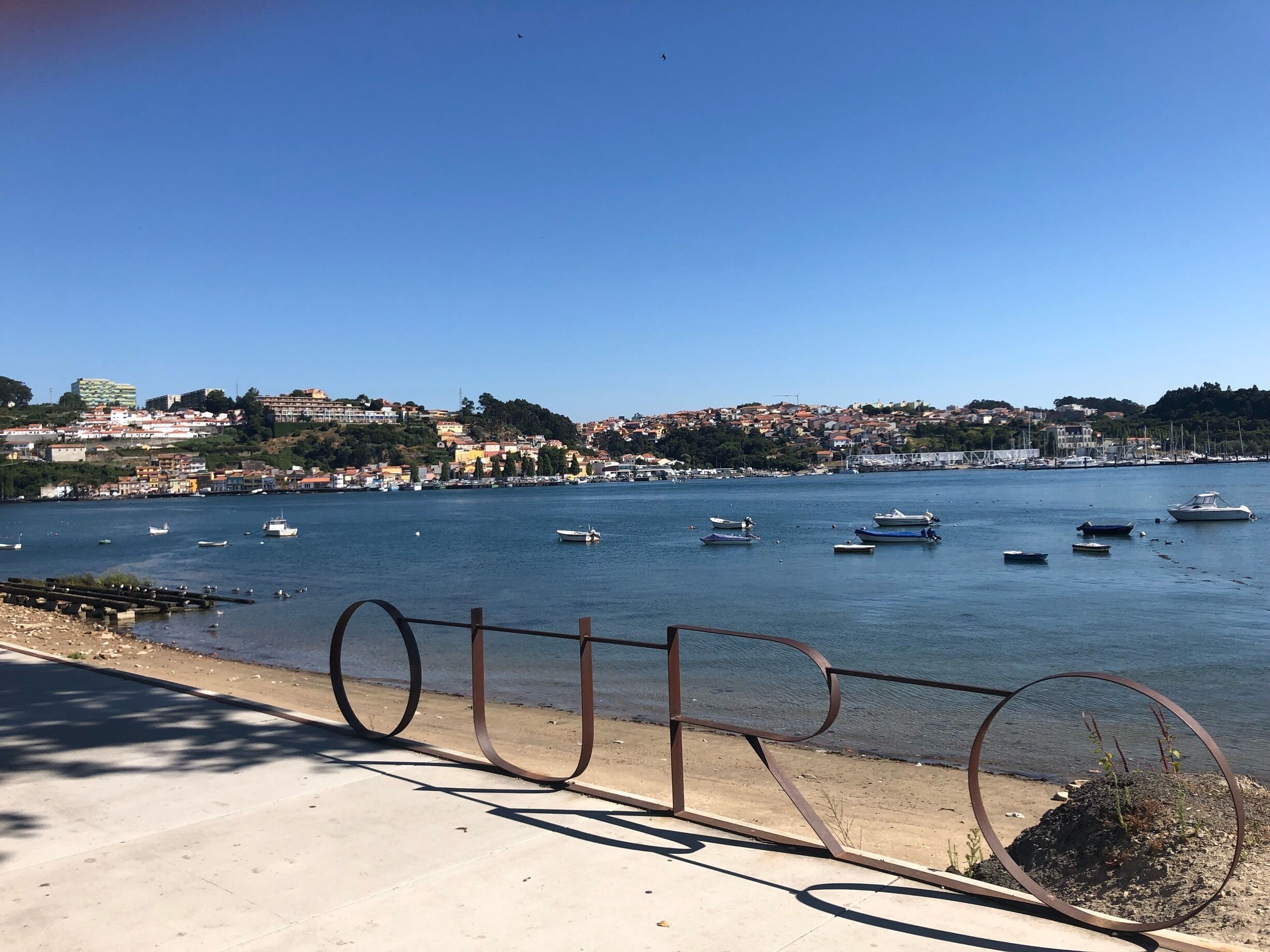 Amazing walk along Duoro River until reaching the end of it and the start of Atlantic Ocean 