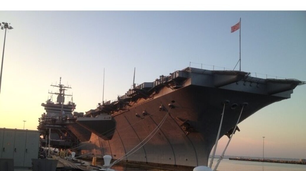 USS Enterprise on its last active day