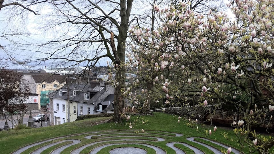 The Labyrinth Garden at the Cathedral.
A place to reflect while waking the labyrinth.
Cork
Ireland