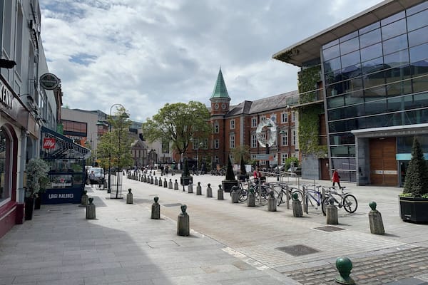 City center of Cork, Republic of Ireland