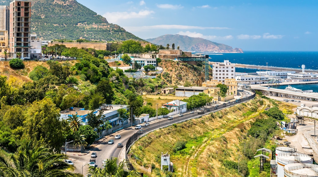 Seaside boulevard in Oran, a major Algerian city