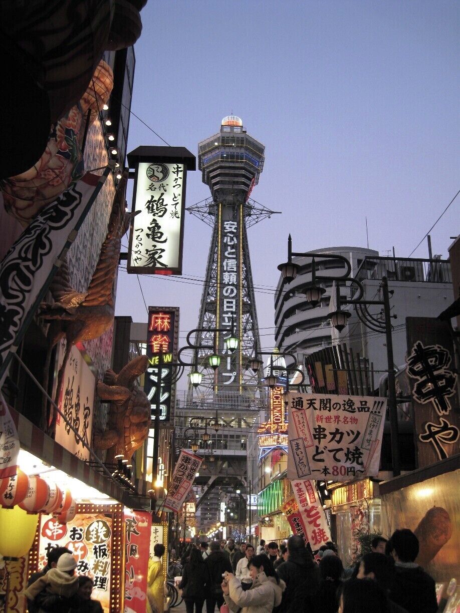 I've spent most of my travelling life looking for vistas that were reminiscent of Blade Runner. This one in Osaka came pretty close.