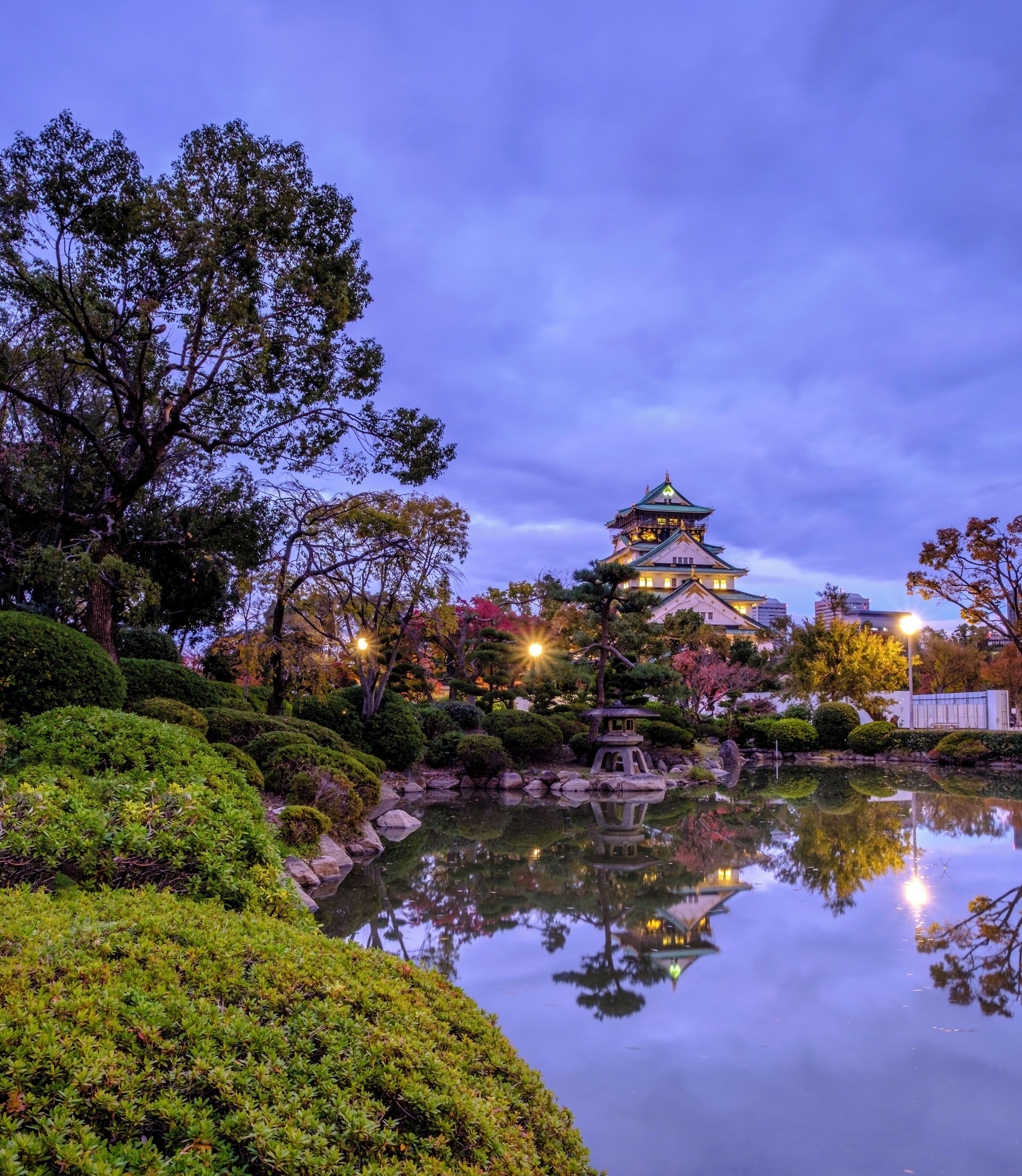 Small ponds nearby the castle. You can usually get nice reflection of castle here