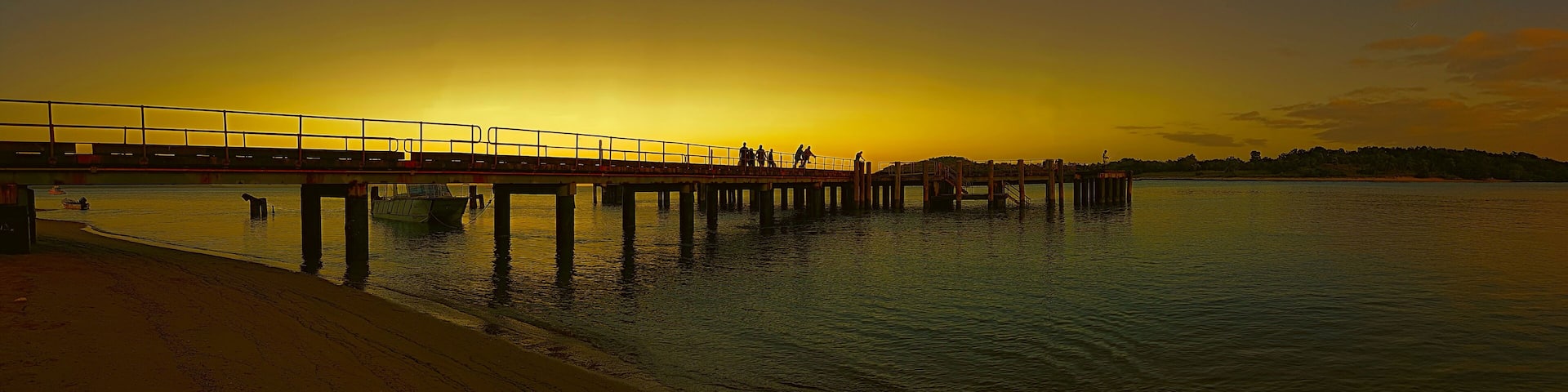 Seisia Jetty Cape York sunset a