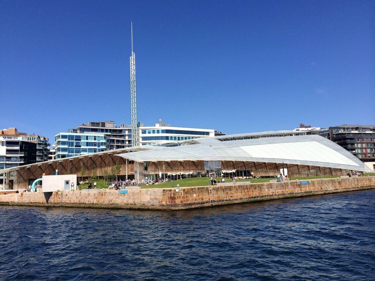 Ultra modern architecture in Oslo