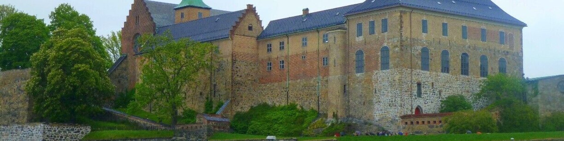 Akershus Fortress is a medieval castle overlooking the beautiful Oslo fjord.