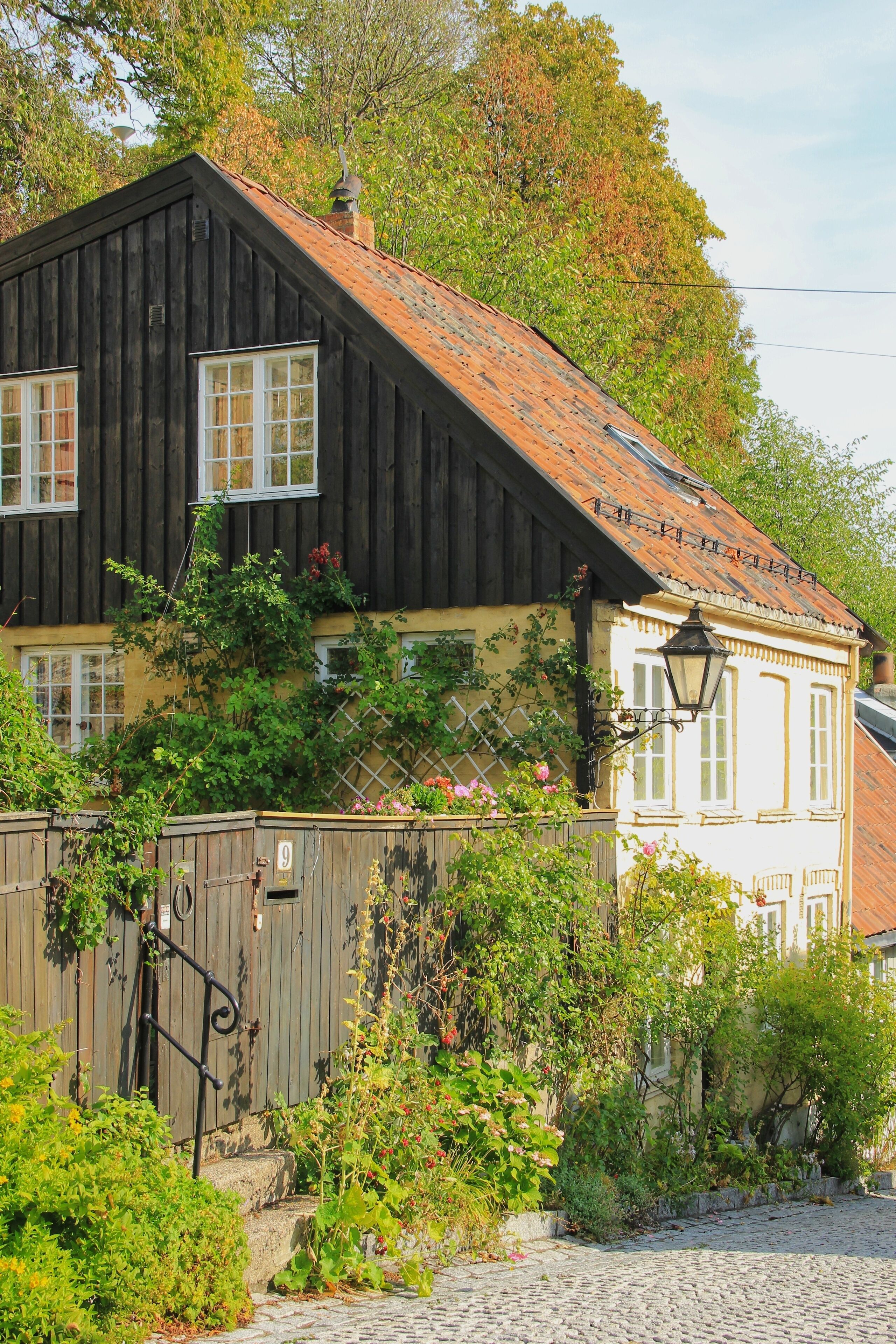 One of the prettiest parts of Oslo, Telthusbakken and nearby Damstredet are lined with colourful wooden houses dating from the 1700s and 1800s - all of which are inhabited 😊