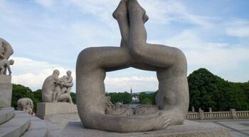 In Frognerparken, the artist Gustav Vigeland has created the worlds largest sculpture park.