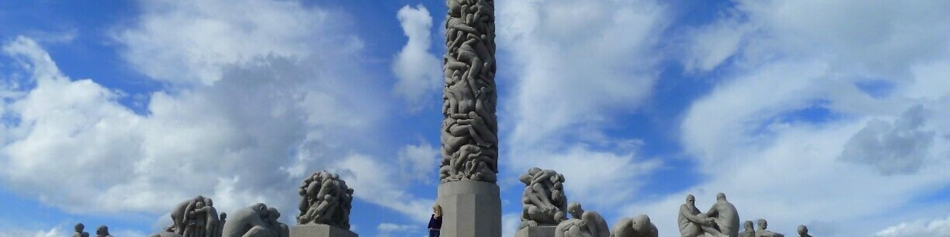 Vigeland Park is a unique sculpture park that explores the human experience through all stages of life. Very beautiful.